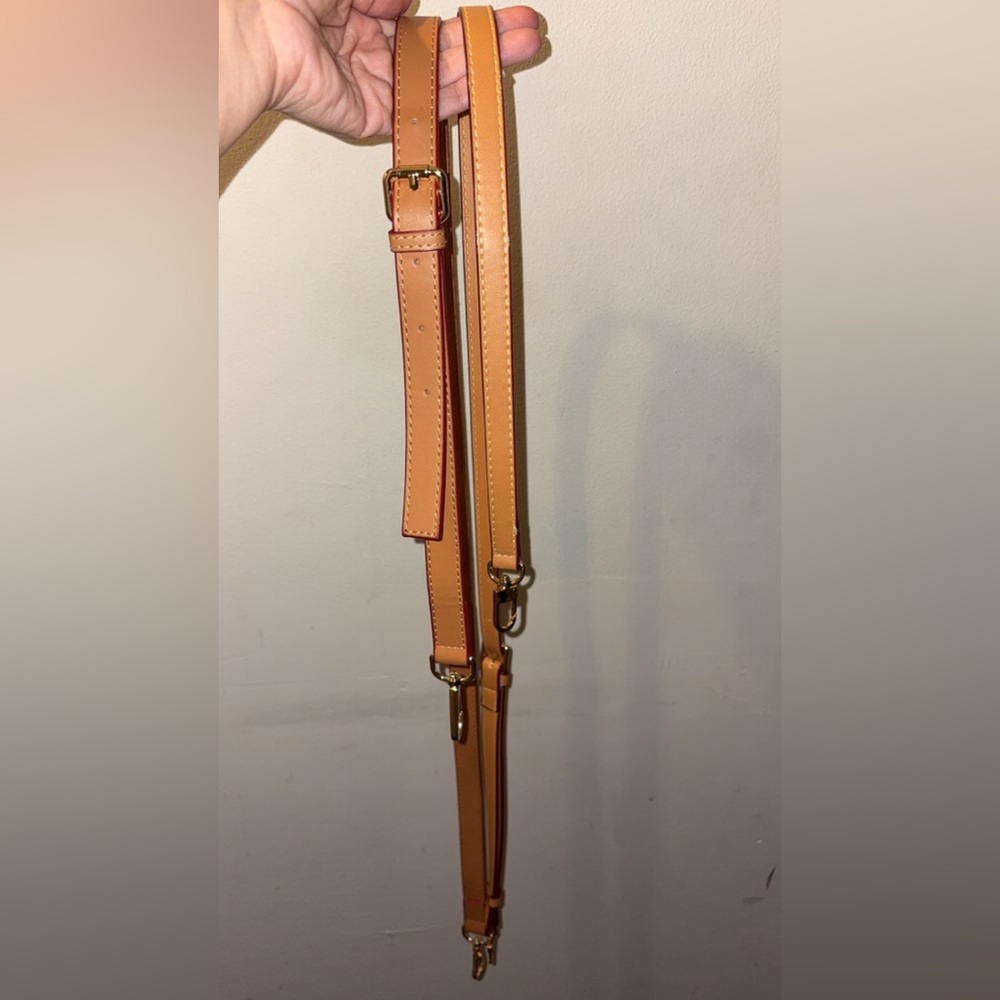 Tan Adjustable Leather Strap